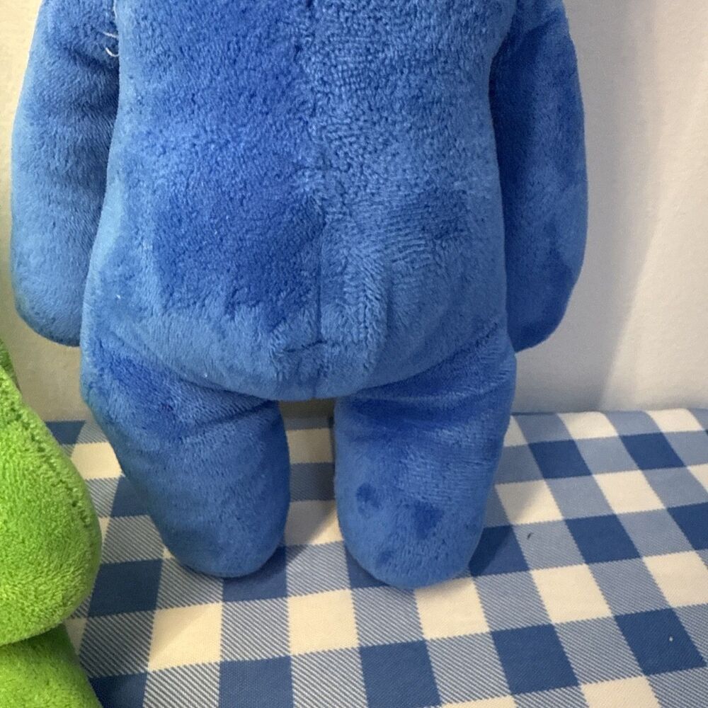 Rainbow Friends Plush Lot of 2, Blue + Green Monsters - Picture 10 of 12